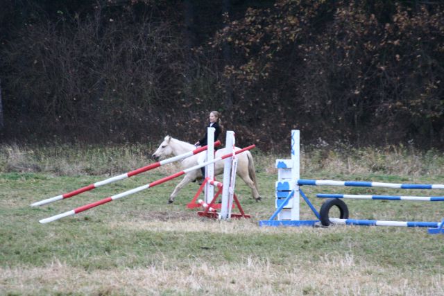 Parelli a Tereza Kornienková - skoky